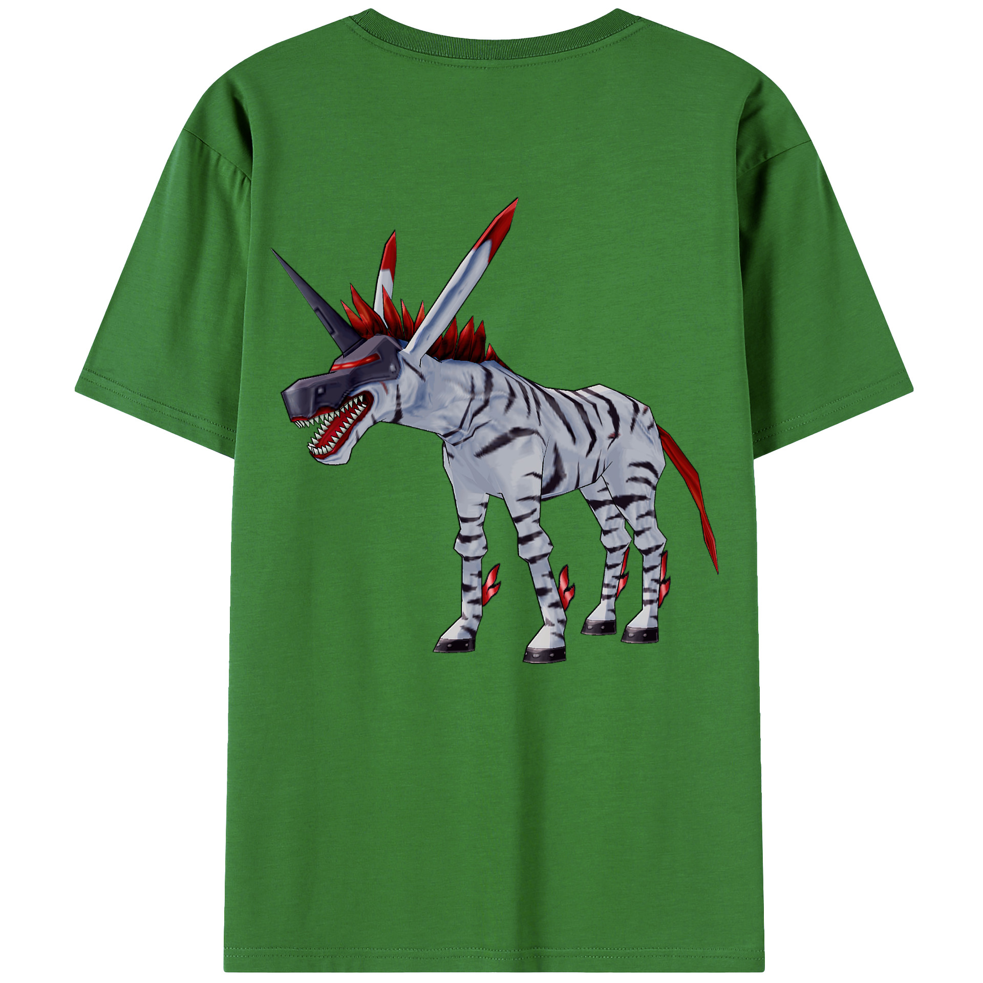 （画像用） Digimon デジタルモンスター/デジモン レディース半袖Tシャツ(バックプリント)